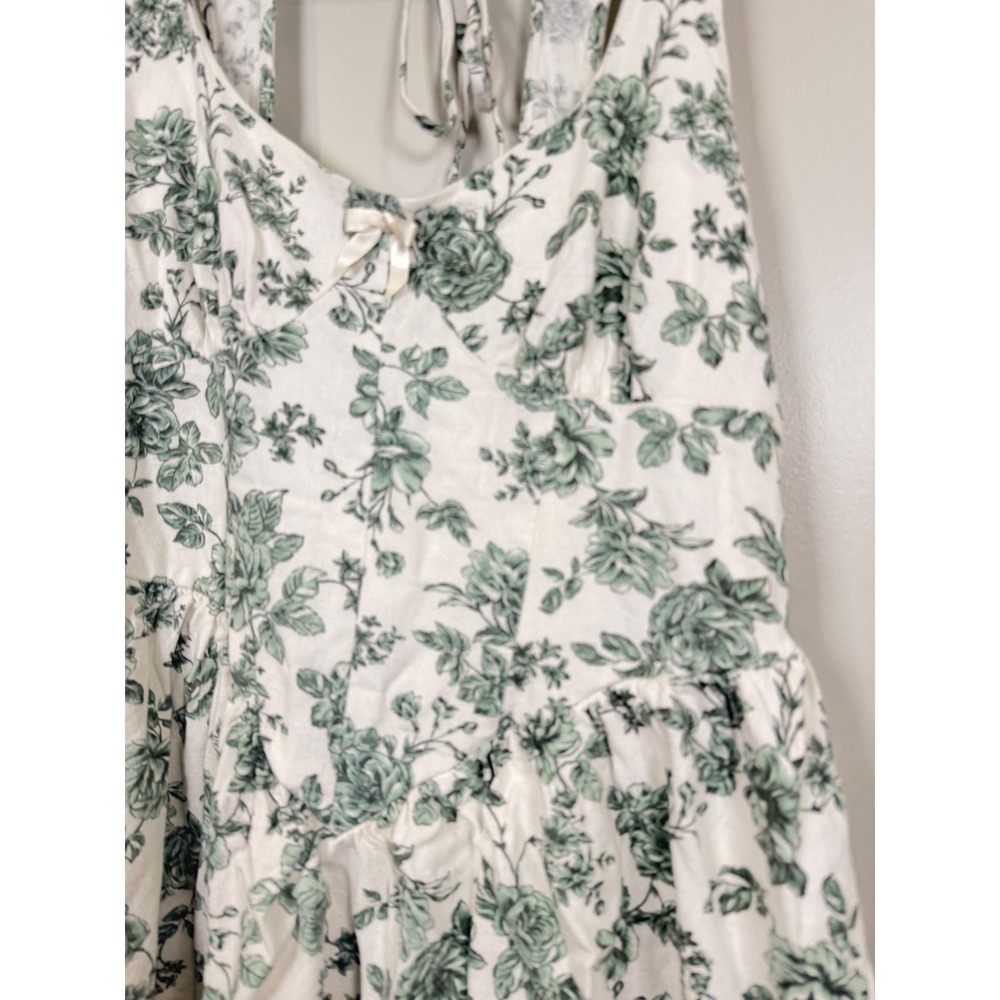 Kentucky Derby Womens Dress XL Floral Romantic‎ Cottagecore Fit & Flare Sundress - Picture 2 of 9